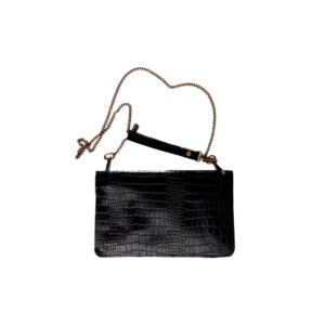 CLUTCH CROCO  NEGRO