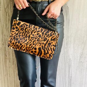 CLUTCH PIEL ANIMAL PRINT