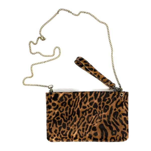 CLUTCH PIEL ANIMAL PRINT